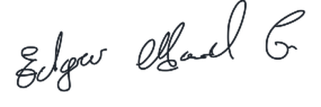 Signature of Edgar Cabrera
