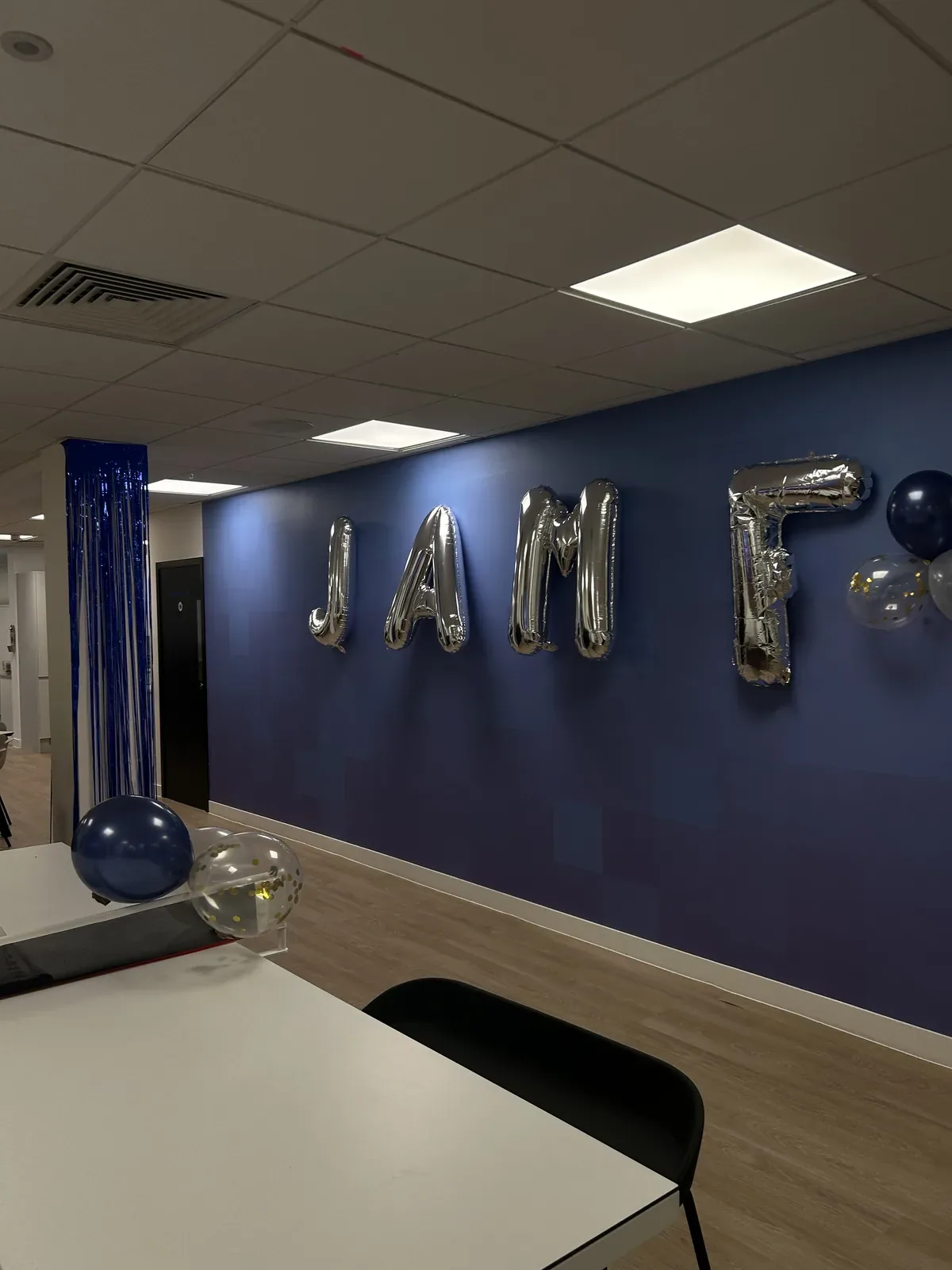 Office opening day detail, chandos street