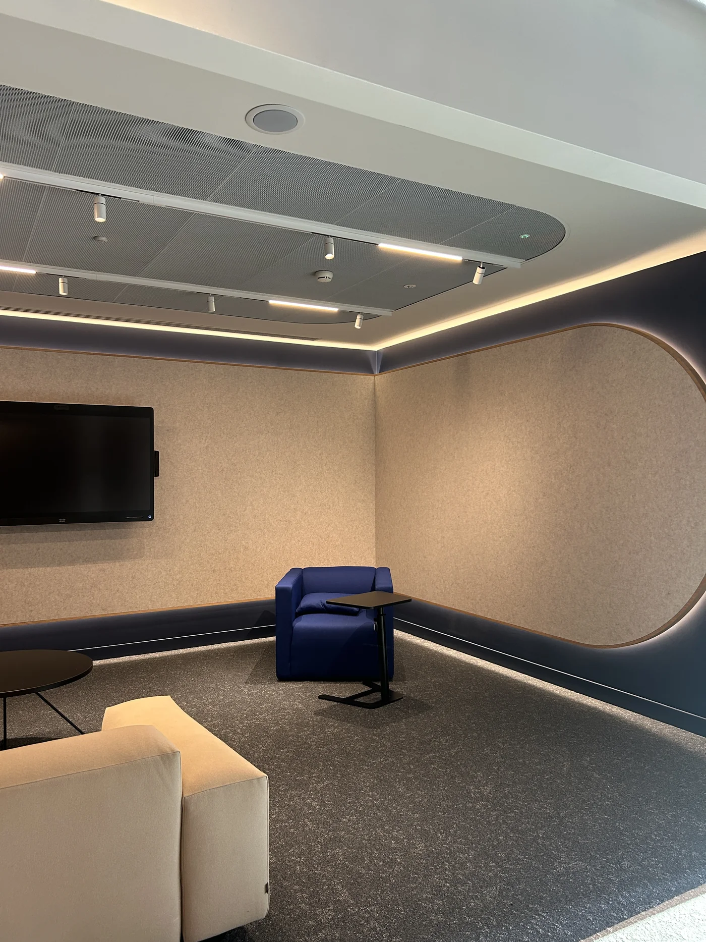 Quiet booth after