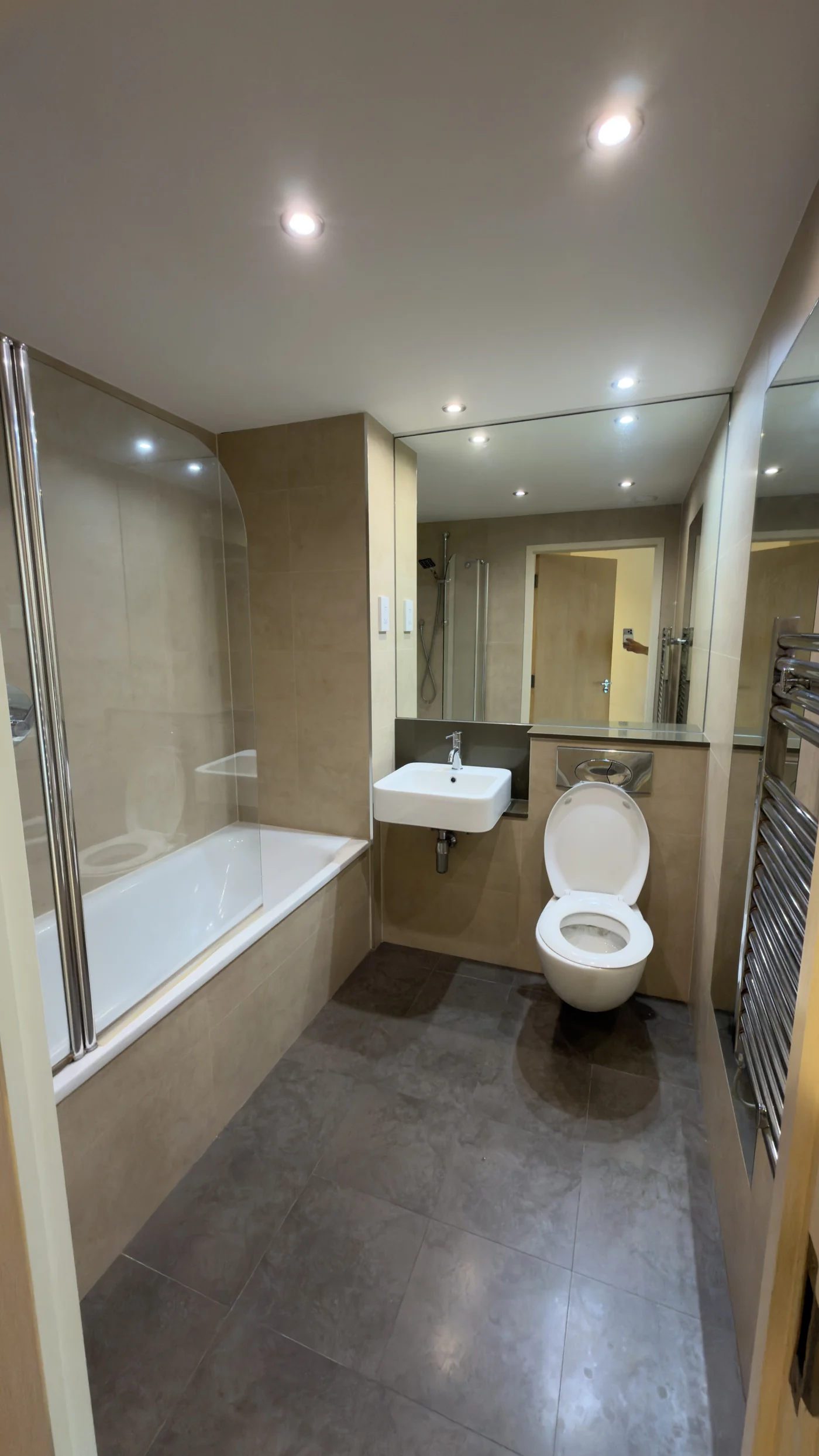 Bathroom after