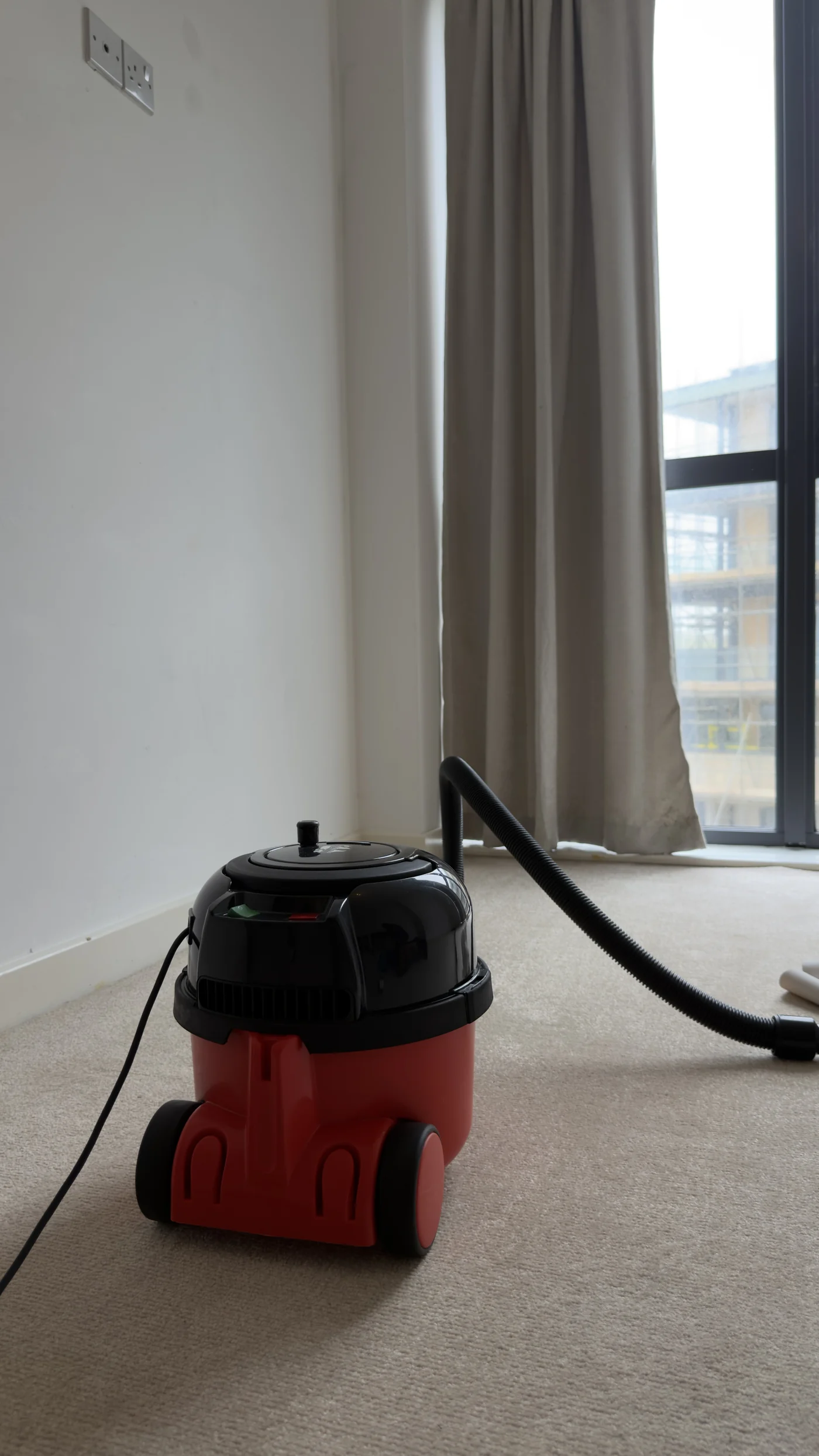 Cleanfinity equipment in situ in a living room, Saltdean, Brighton