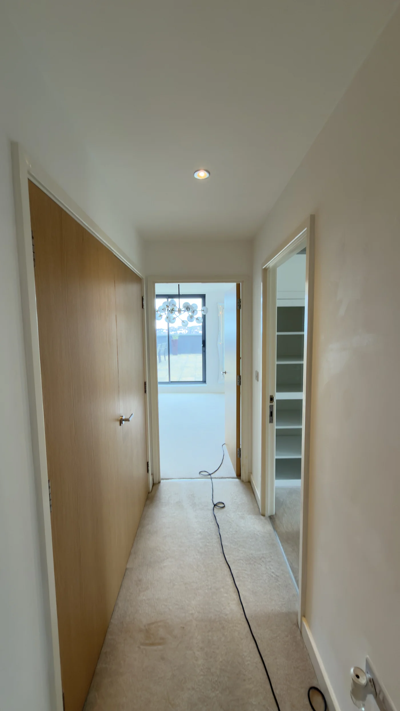 Hallway after