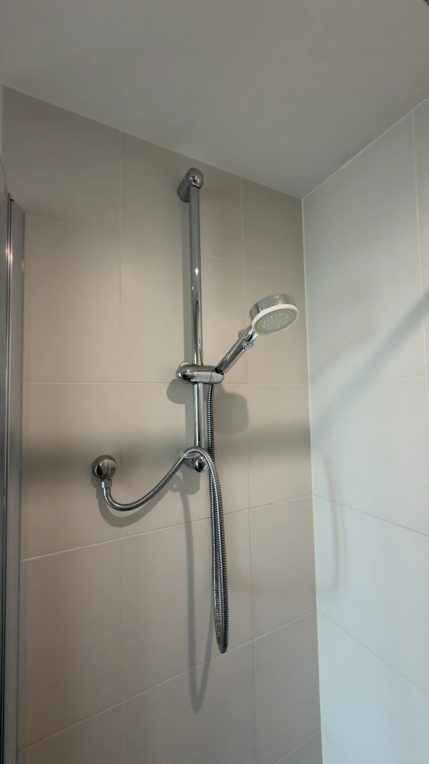 Shower fittings descaled detail, saltdean