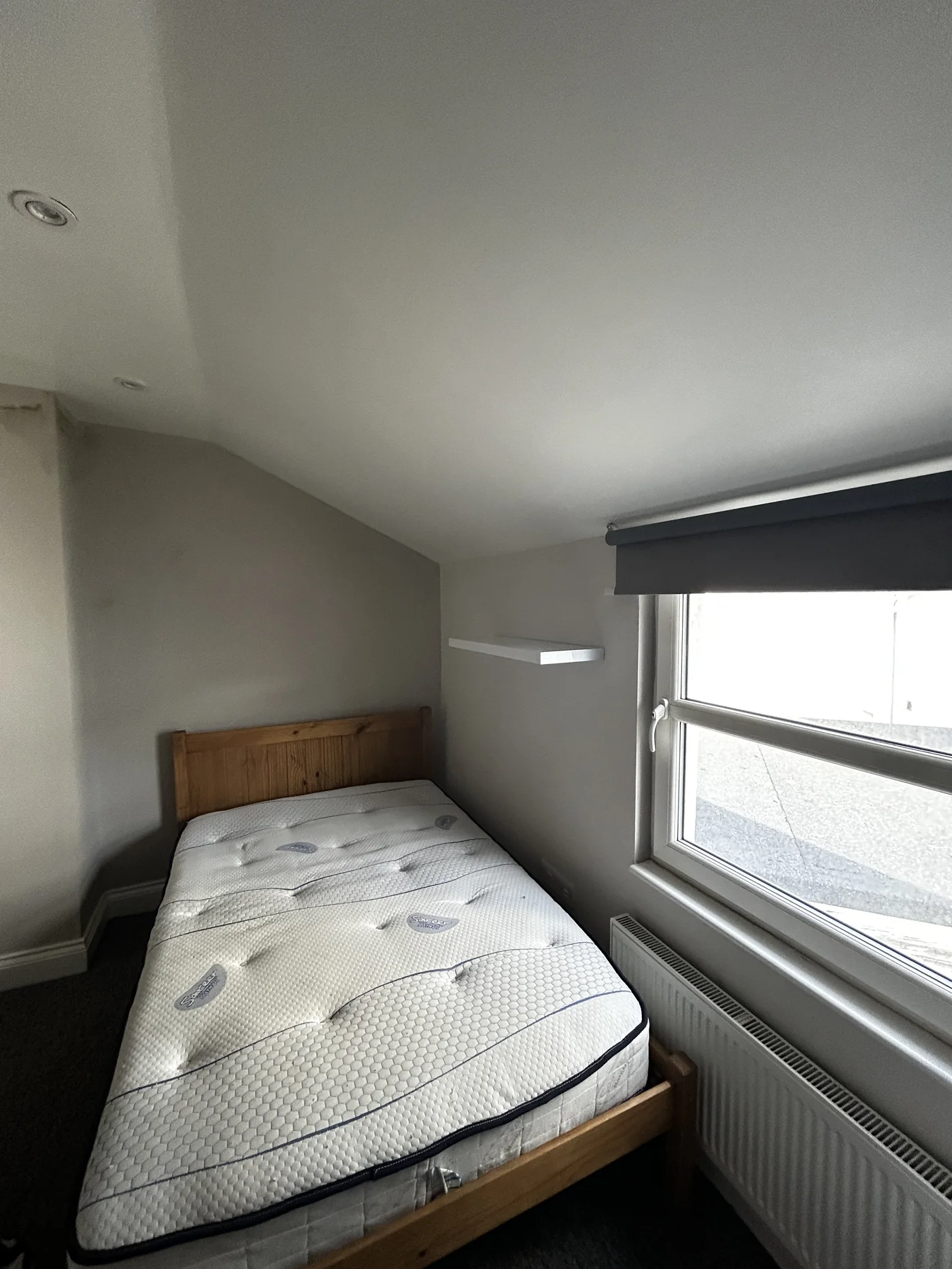 Bedroom handed back, mattress bare