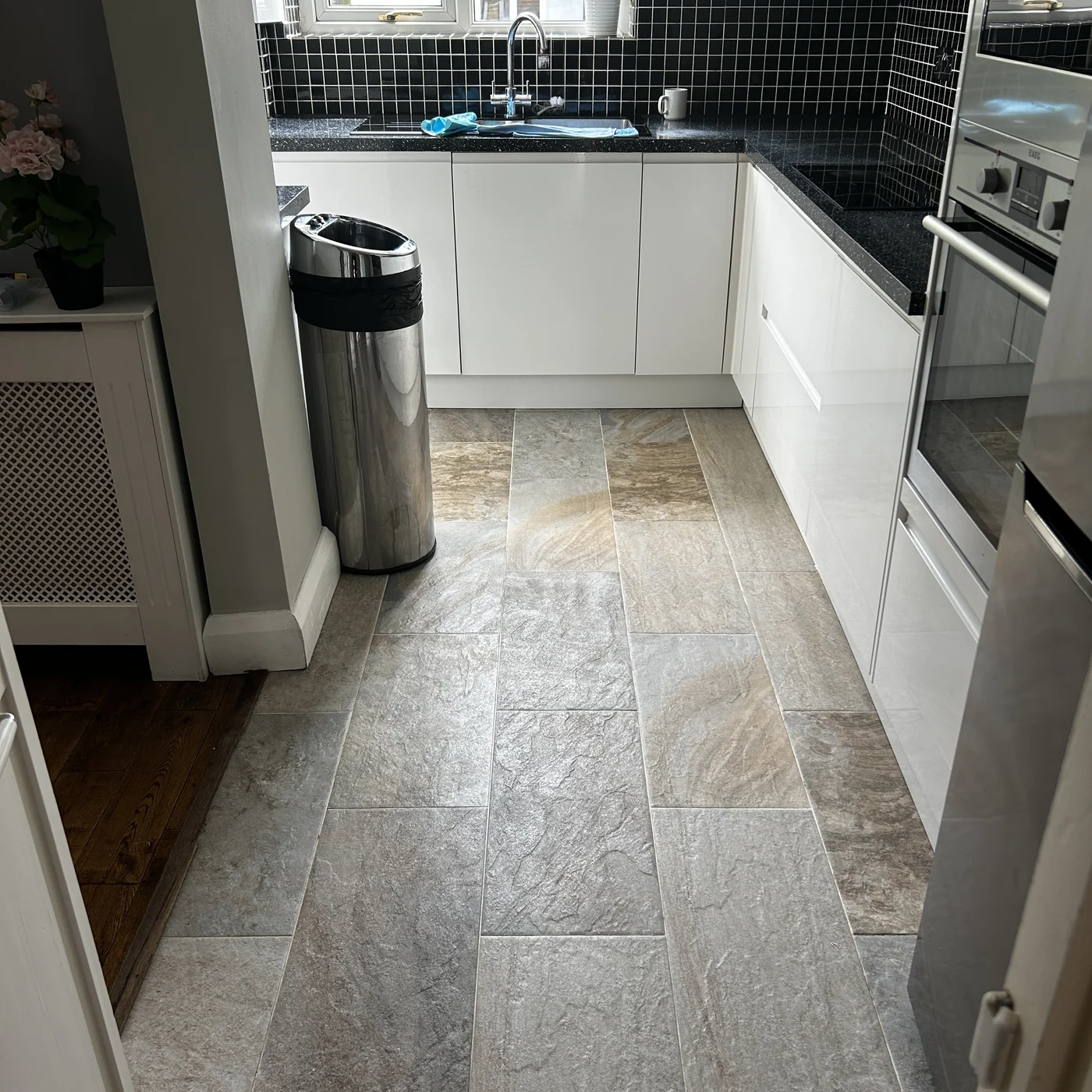 Kitchen after deep clean, Thornton Heath, Croydon